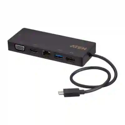 Docking Station Aten UH3236, Black