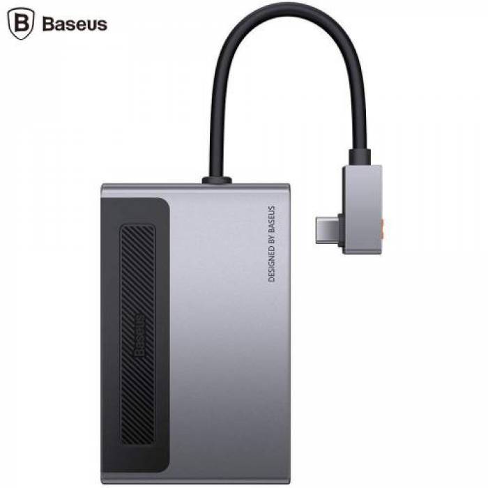 Docking Station Baseus Magic Multifunctional CAHUB-DA0G, Grey