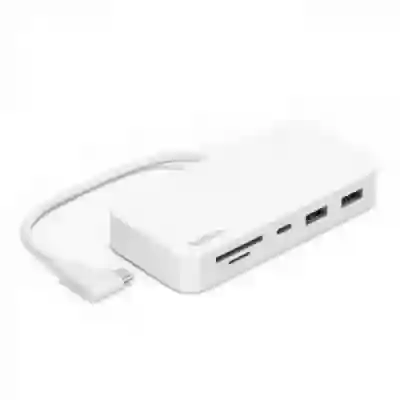 Docking Station Belkin Connect INC011BTWH, White