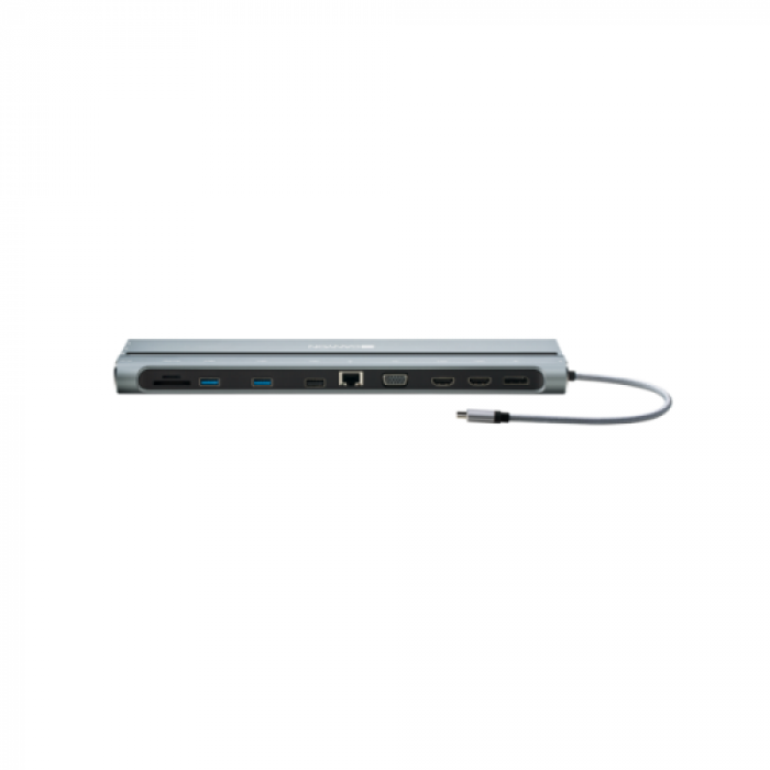 Docking Station Canyon 14-in-1 DS-9, Grey
