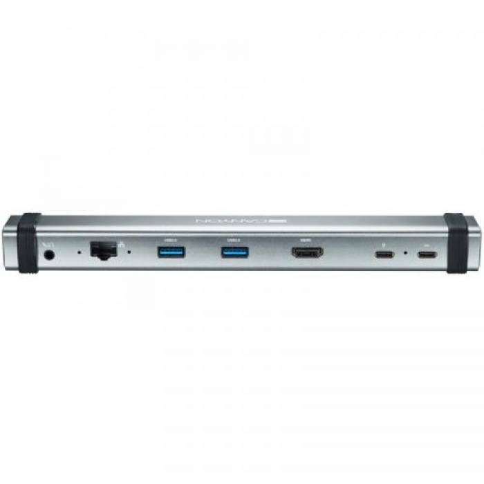 Docking Station Canyon Multiport Universal 4-in-1, Space Gray