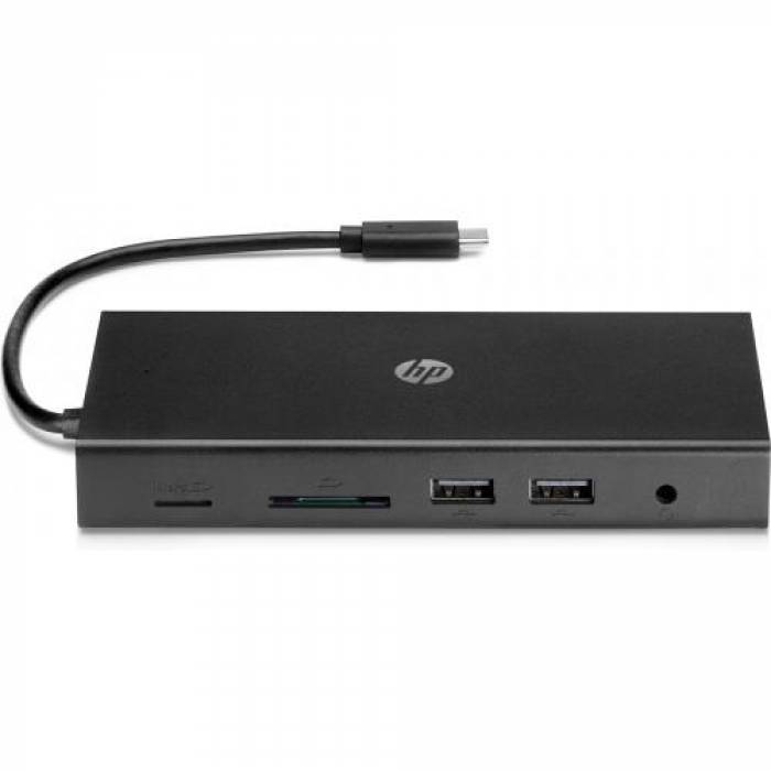 Docking Station HP Travel Multi Port HUb, Black