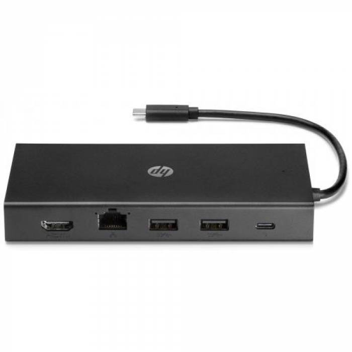 Docking Station HP Travel Multi Port HUb, Black