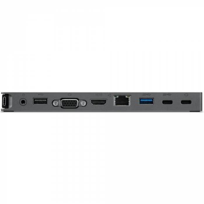 Docking Station Lenovo ThinkPad USB-C, Black