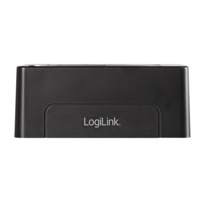 Docking Station Logilink QP0028, USB-C, 2.5/3.5inch, Black