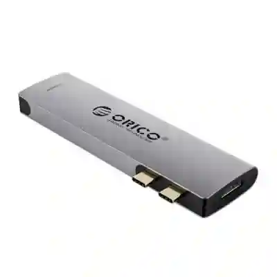 Docking Station Orico 2CT-5H, Gray