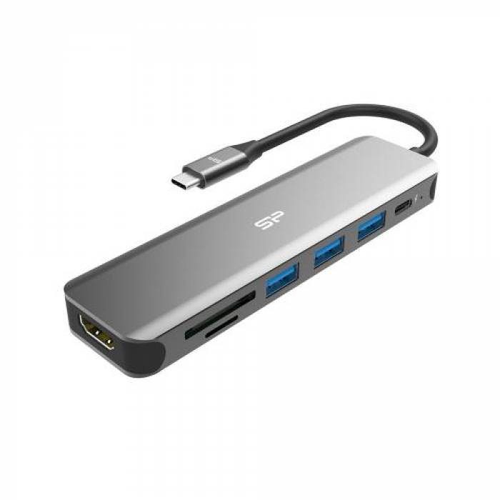 Docking Station Silicon Power Boost SU20, Grey