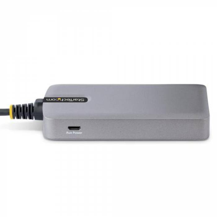 Docking Station Startech 5G3AGBB-USB-A-HUB, Gray