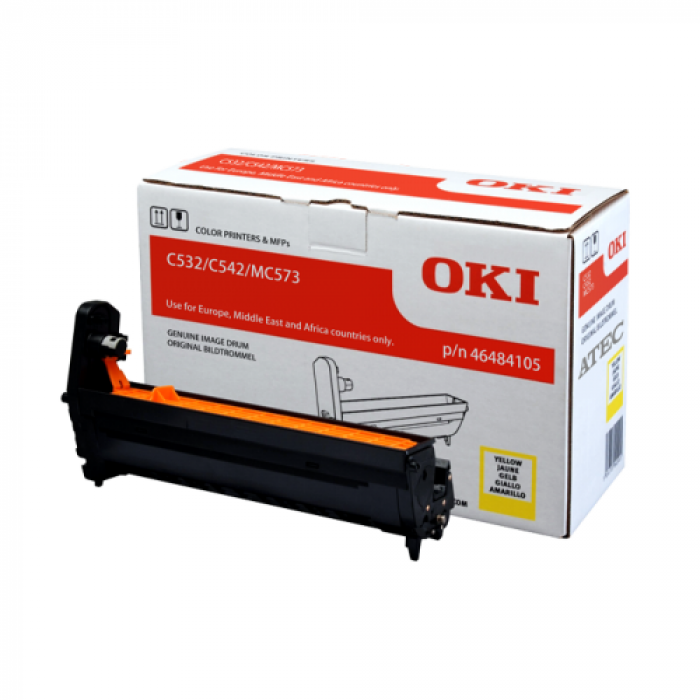 Drum Unit Oki 46484105 C532 30K Yellow