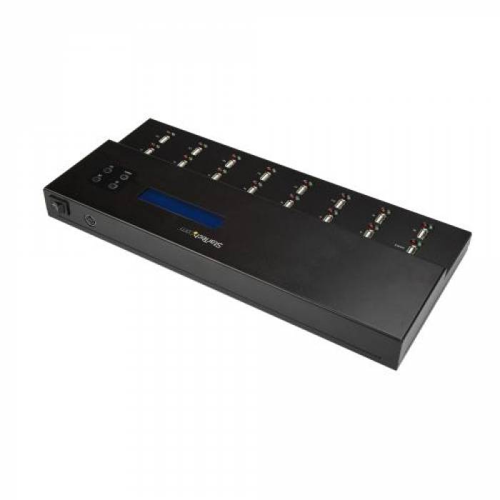 Duplicator USB 1:15 Startech USBDUPE115, 16x USB, Black