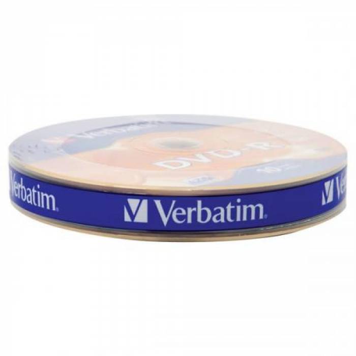 DVD-R Verbatim 43729 16x, 4.7GB, 10buc