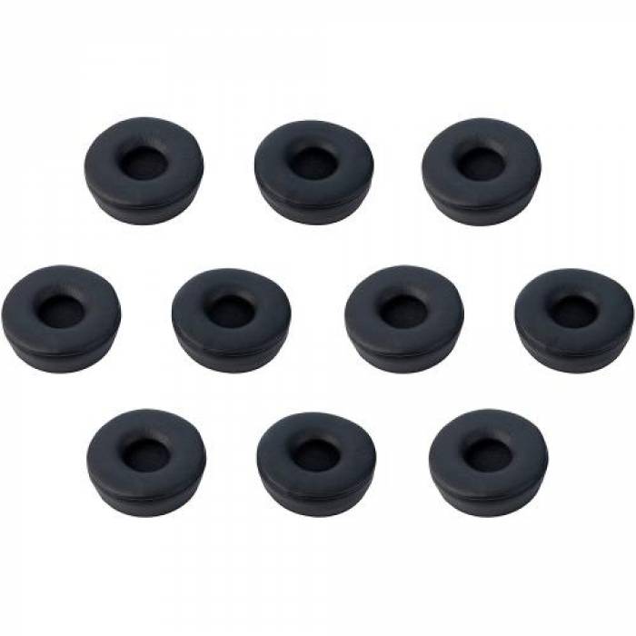 Ear cushion Jabra 14101-61, Black, 10buc