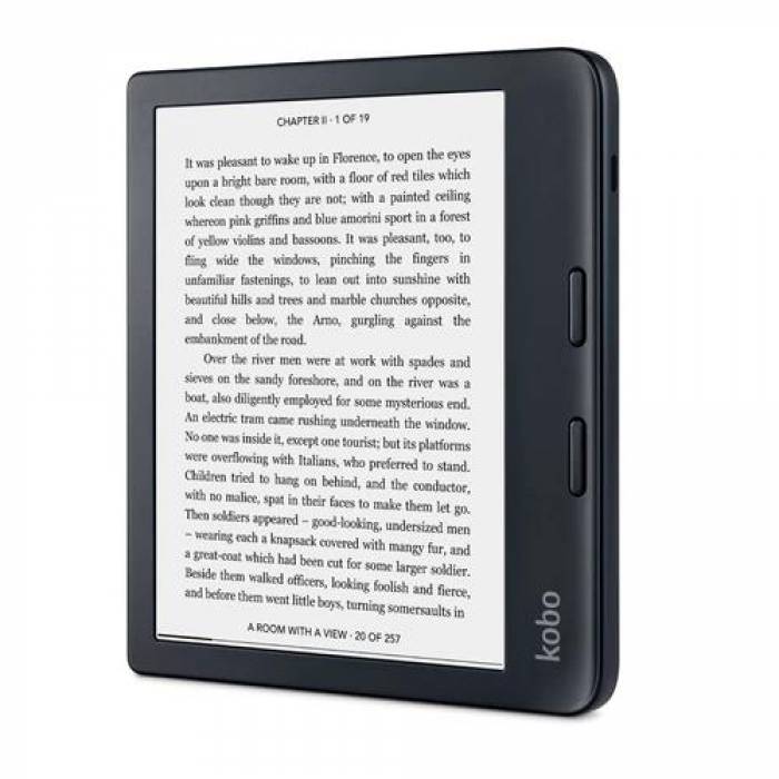 eBook Reader Kobo Libra 2 N418-KU-WH-K-EP 7inch, 32GB, Black