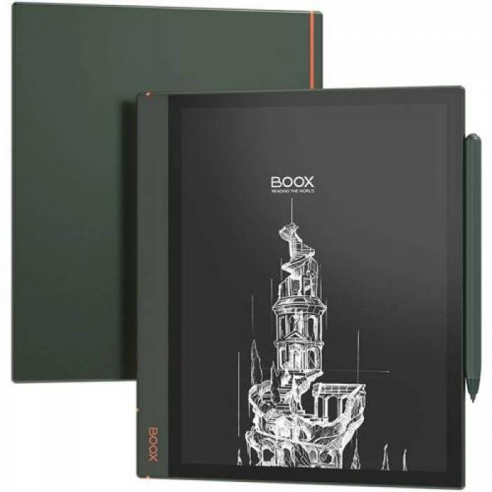 eBook Reader Onyx Boox Note Air 2 Plus, 10.3inch, 64GB, Dark Green