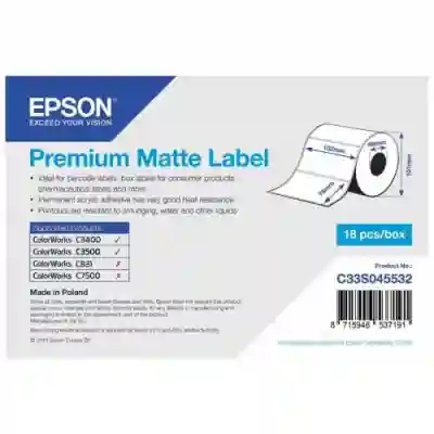 Etichete Epson Premium Matte Roll C33S045532