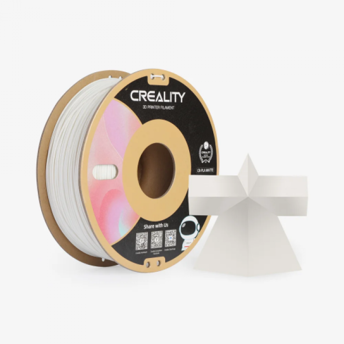 Filament Creality PLA Matte, 1.75mm, 1kg, White