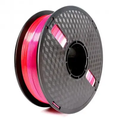 Filament Gembird PLA, 1.75mm, Silk Rainbow Red/Purple