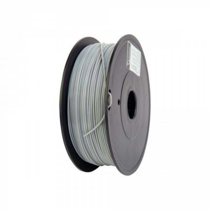 Filament Gembird PLA-plus 3DP-PLA+1.75-02-GR, 1.75mm, 1kg, Grey