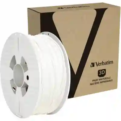 Filament Verbatim PET-G, 2.85mm, 1Kg, White