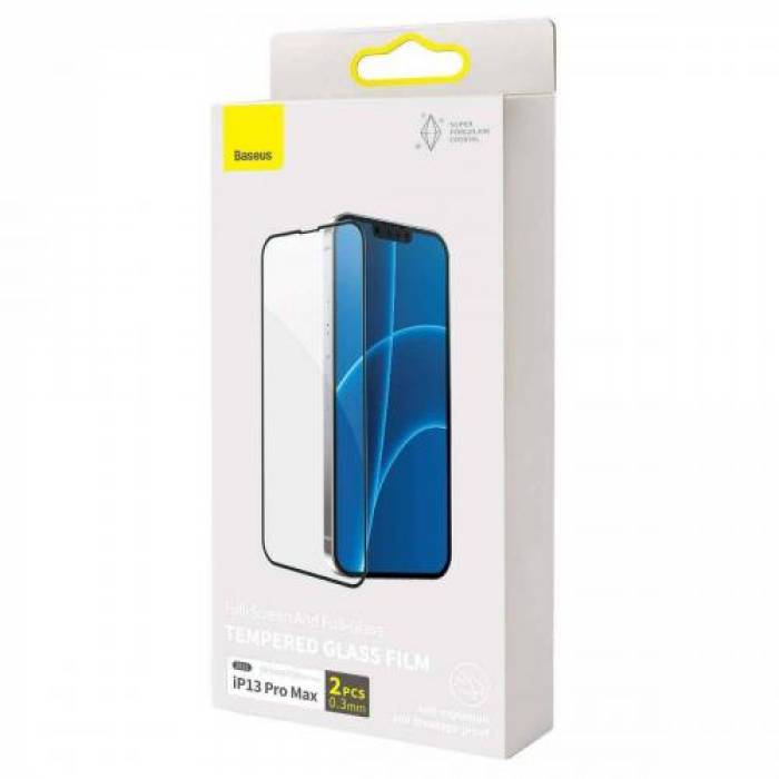 Folie de protectie Baseus Iphone 13 Pro Max, Clear