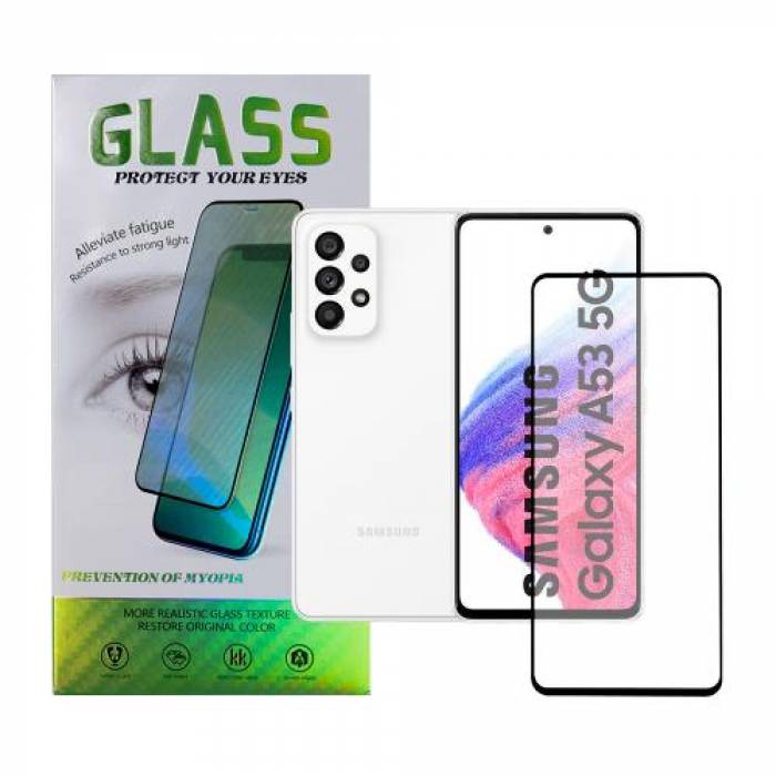 Folie de protectie Spacer SPPG-SM-GX-A53-TG pentru Samsung Galaxy A53, Clear
