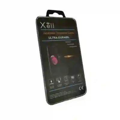 Folie de sticla Xell 3D Full Cover Transparent pentru Galaxy S8 Plus