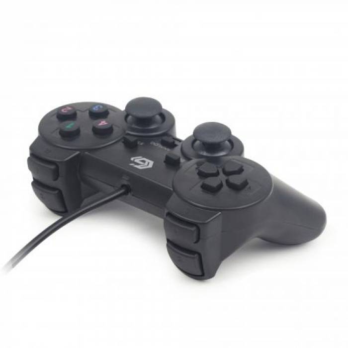 Gamepad Gembrid JPD-UDV-01, USB, Black