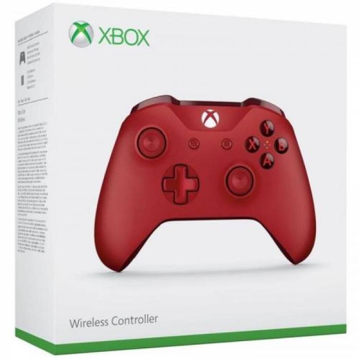 Gamepad Microsoft Xbox One wireless, Red