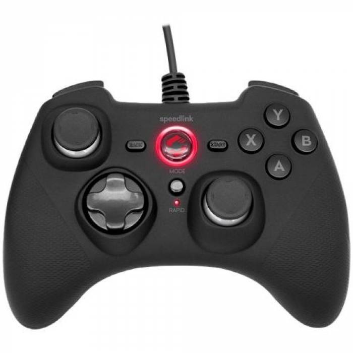 Gamepad Speedlink RAIT, USB, Black