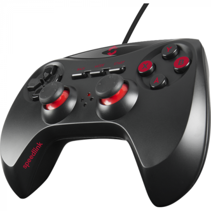 Gamepad Speedlink STRIKE NX, USB, Black