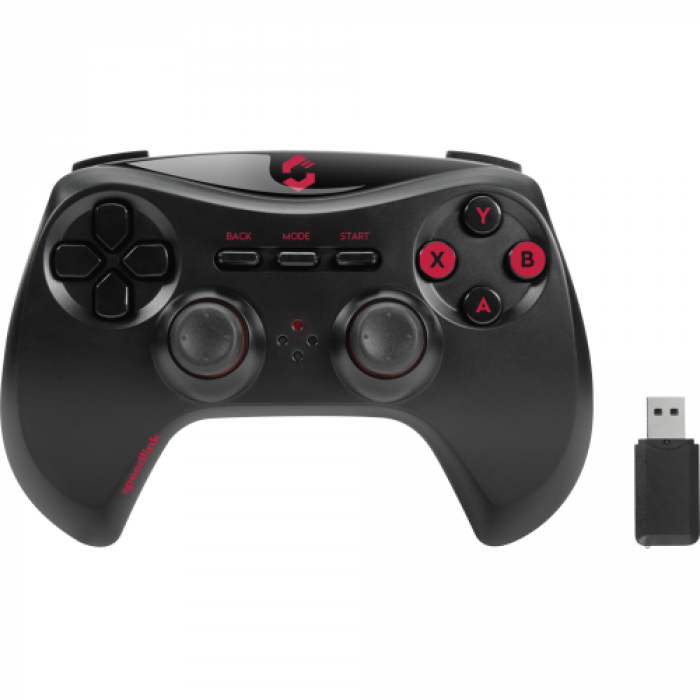 Gamepad Speedlink STRIKE NX, USB Wireless, Black