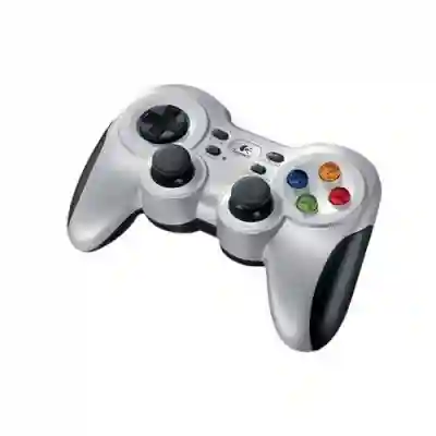 Gamepad Wireless Logitech F710, USB, SIlver