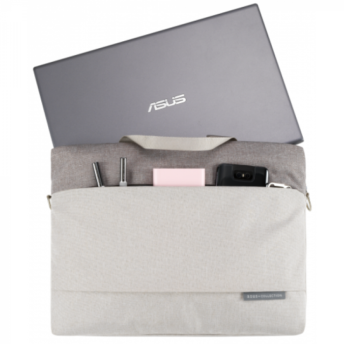 Geanta Asus Carry Bag EOS 2 pentru laptop de 15inch, Gray