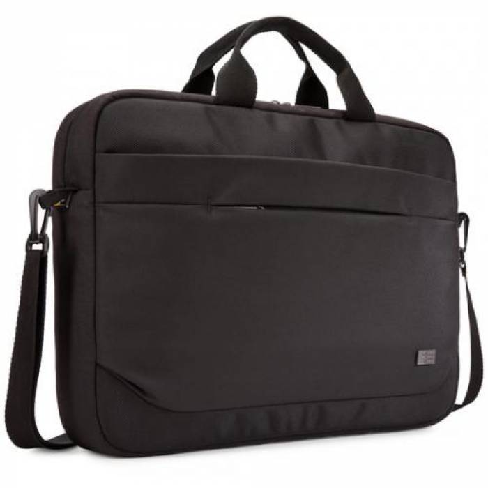 Geanta Case Logic Advantage Attaché pentru Laptop de 15.6inch, Black