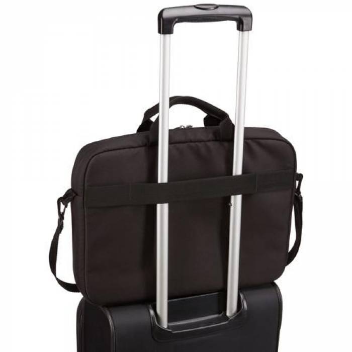 Geanta Case Logic Advantage Attaché pentru Laptop de 15.6inch, Black