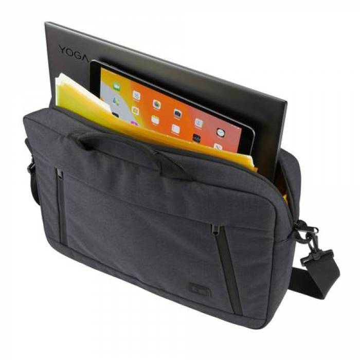 Geanta Case Logic Huxton pentru Laptop de 15.6inch, Black