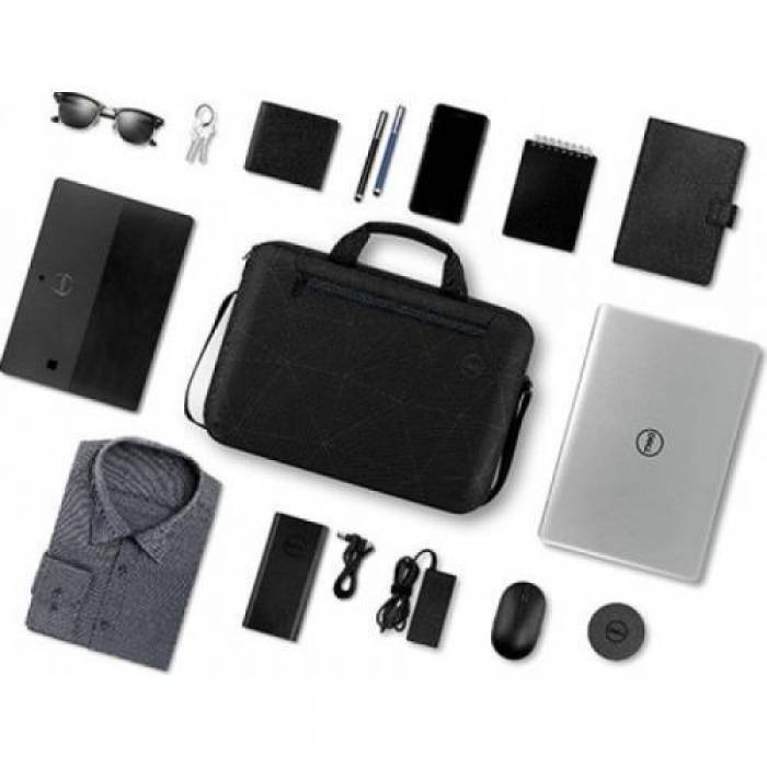 Geanta Dell Essential ES1520C pentru Laptop de 15.6inch, Black