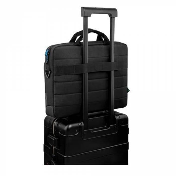 Geanta Dell Pro Slim Briefcase PO1520CS pentru laptop de 15inch, Black