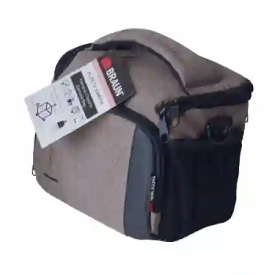 Geanta foto Braun Alpe M Earth, Brown