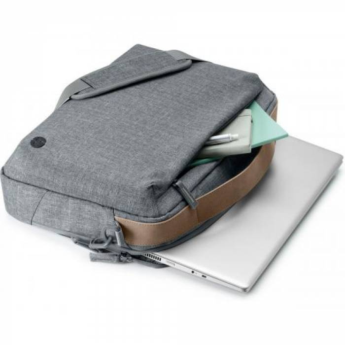 Geanta HP Renew Topload pentru laptop 15.6inch, Grey