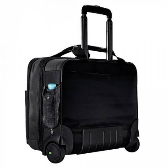 Geanta Leitz Smart Traveller Complete cu 2 rotile pentru laptop 15.6inch, Black