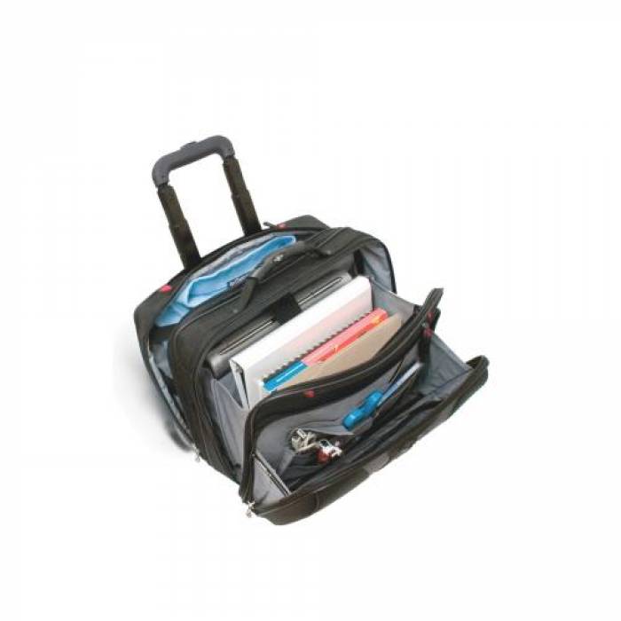 Geanta Trolley Wenger Granada black-grey pentru laptop de 17inch