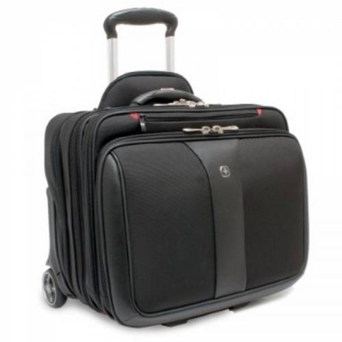 Geanta Trolley Wenger Potomac black pentru laptop de 17inch