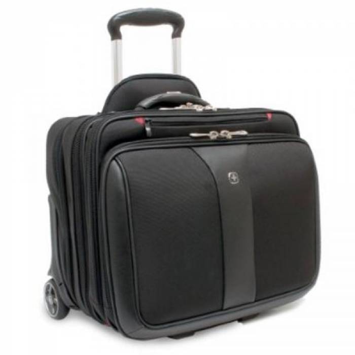 Geanta Trolley Wenger Potomac black pentru laptop de 17inch