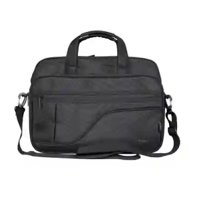 Geanta Trust Sydney Bag ECO pentru laptop de 16inch, Black