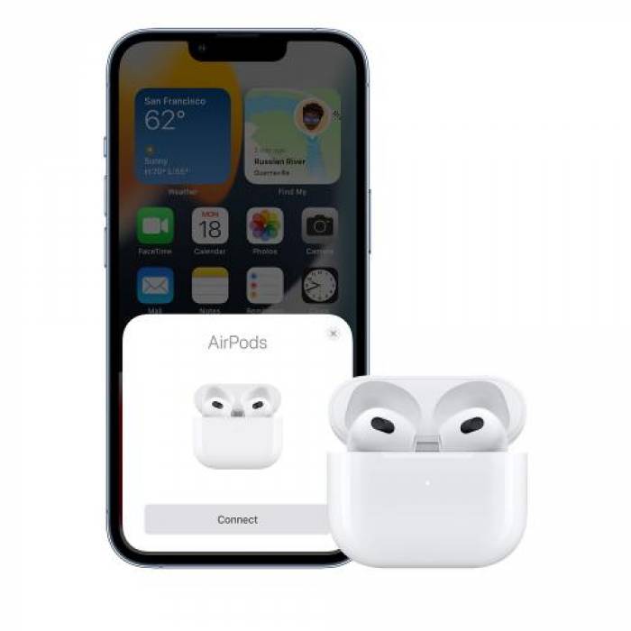 Handsfree Apple AirPods 3, White