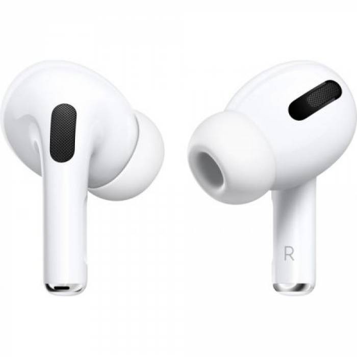 Handsfree Apple AirPods Pro (2021), White + Carcasa incarcare MagSafe