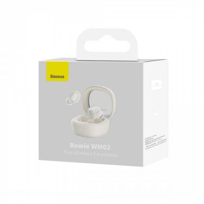 Handsfree Baseus Bowie WM02, White