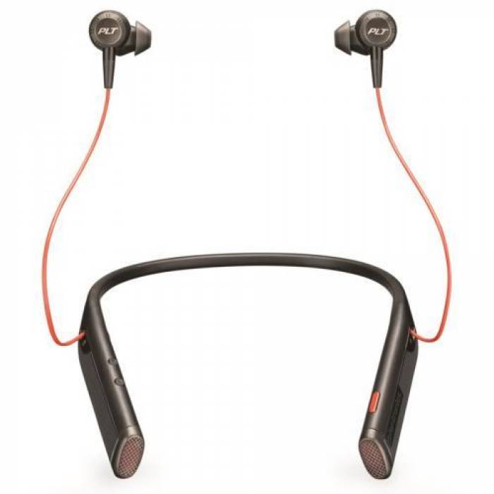 Handsfree Poly Plantronics Savi 6200UC, Black-Orange