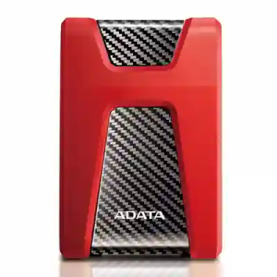 Hard Disk Portabil Adata Durable HD650, 1TB, USB 3.1, 2.5inch, Red
